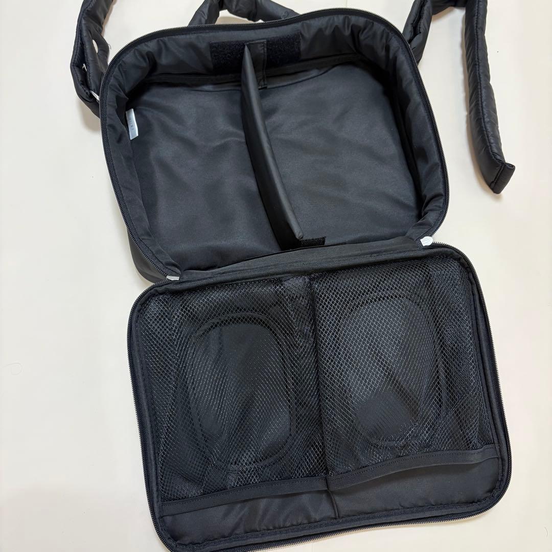 Calin カラン マザーズバッグ 黒 ブラック キルティング