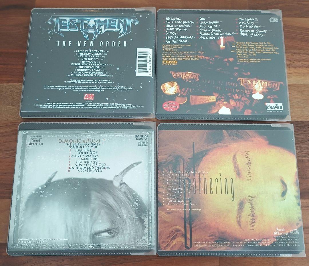 Testament テスタメント CDまとめ売り 13枚セット