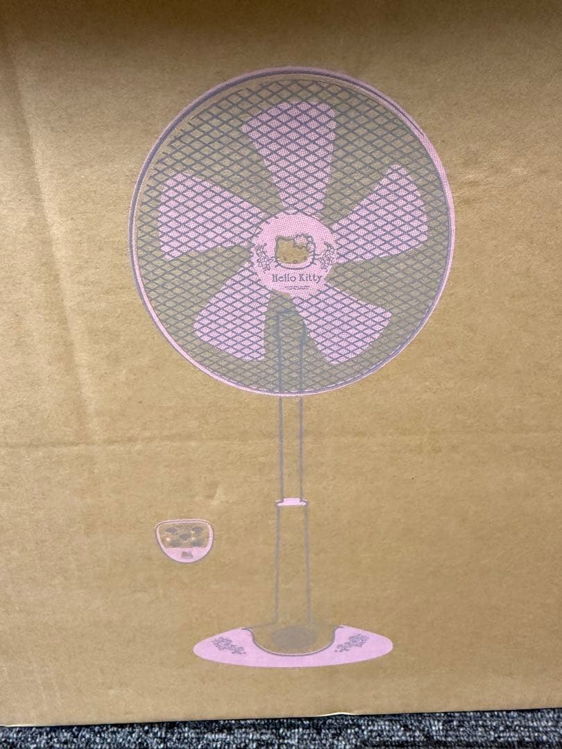 Hello Kitty 扇風機 BLR-3071K(TP) ピンク