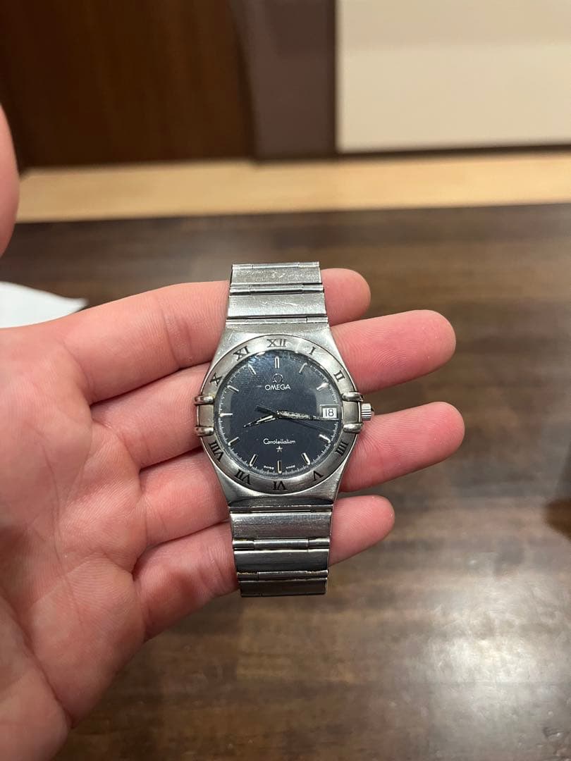 OMEGA Constellation ダークブルー