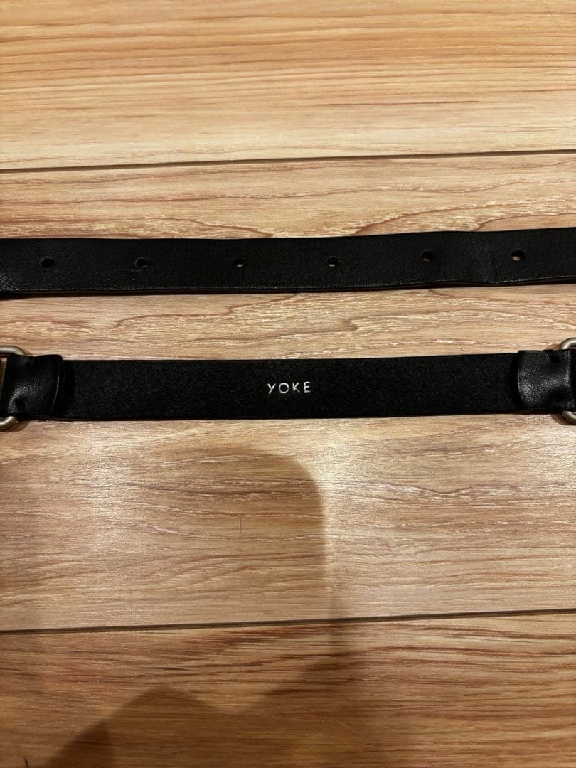 YOKE ヨーク LEATHER WESTERN BELT ベルト レザー