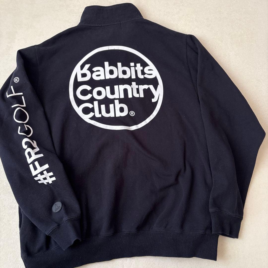 【THKKL】FR2 GOLF サークルロゴ　ハーフジップ スウェット