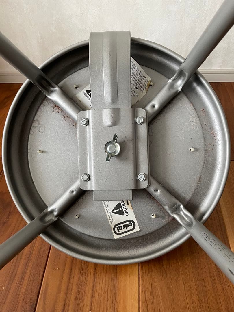 PFS スチールスツール 背もたれ取り外し可 インダストリアル チェア USA製