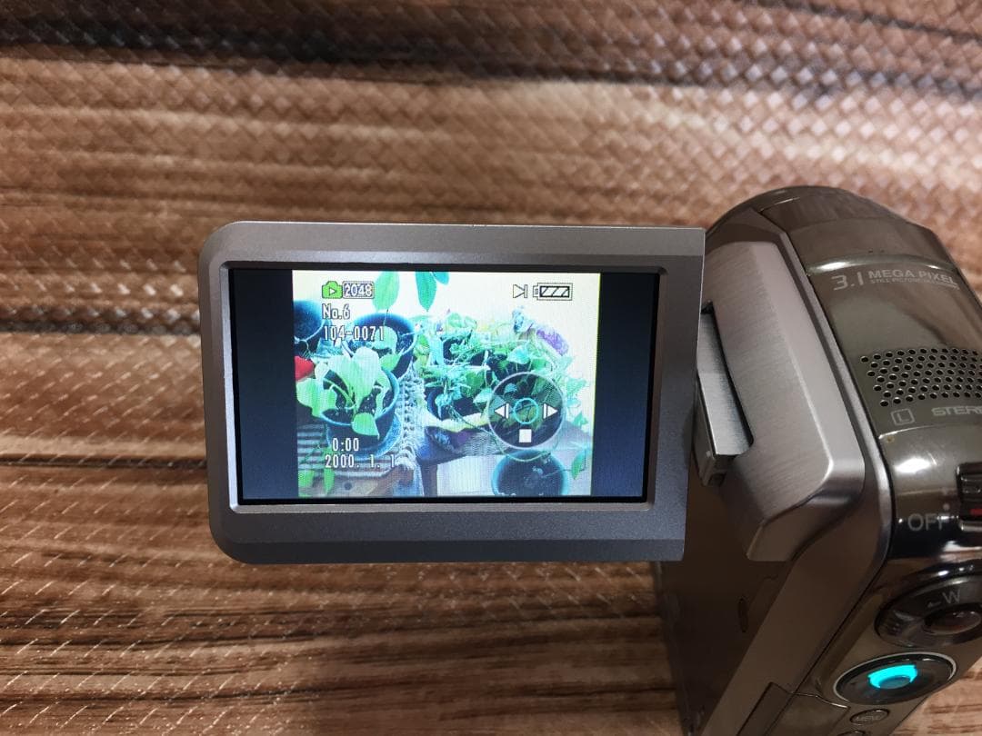 撮影画像あり　良品　Panasonic　SDR-S100　付属品有　動作良好