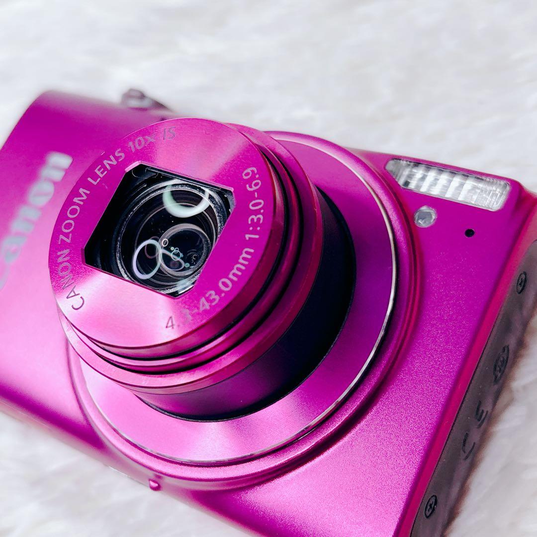 【美品 ・人気・Wi-Fi搭載 】Canon IXY 620Fデジカメ ピンク