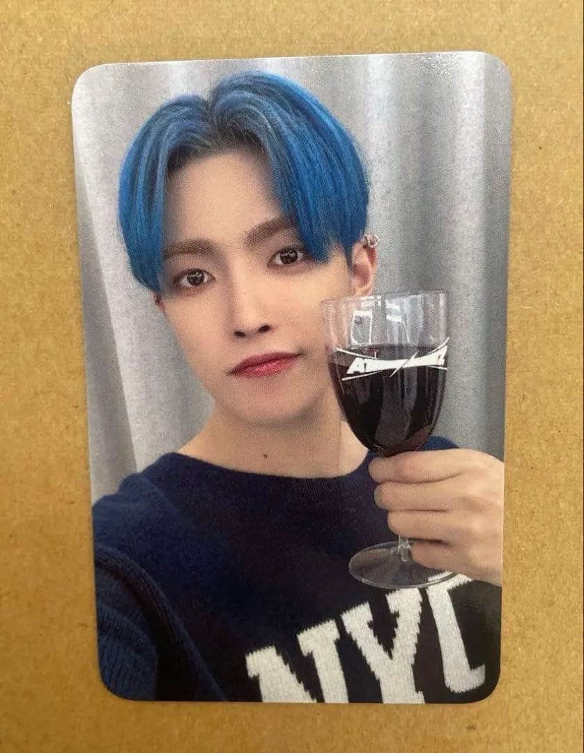 ateez アチズ　outlaw everline ワイン　ホンジュン