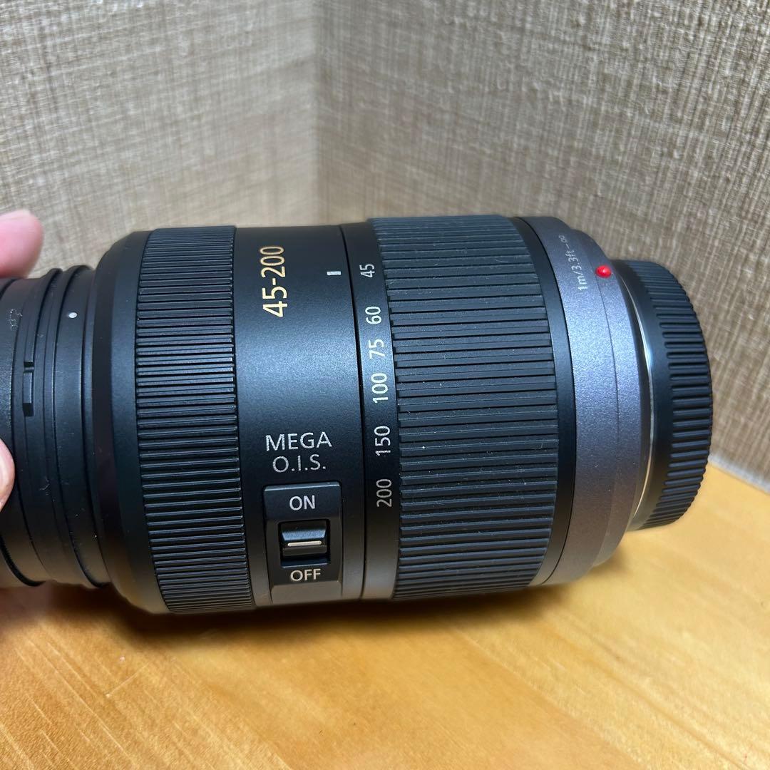 LUMIX 45-200mm 望遠レンズ マイクロフォーサーズ