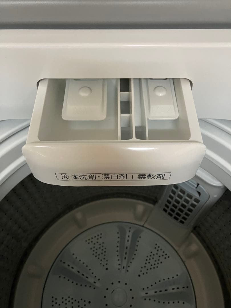 AQUA 7kg縦型洗濯機 AQW-S7MBK-FG 簡易乾燥付き(送風機能)