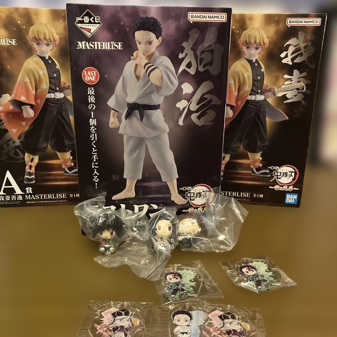 鬼滅の刃 雷の兄弟 一番くじ ラストワン賞 狛治 我妻善逸 フィギュア