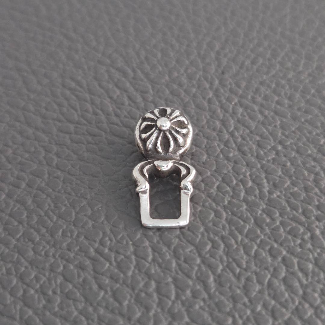 クロムハーツ CHROME HEARTS クロスボール ファスナーパーツ 925