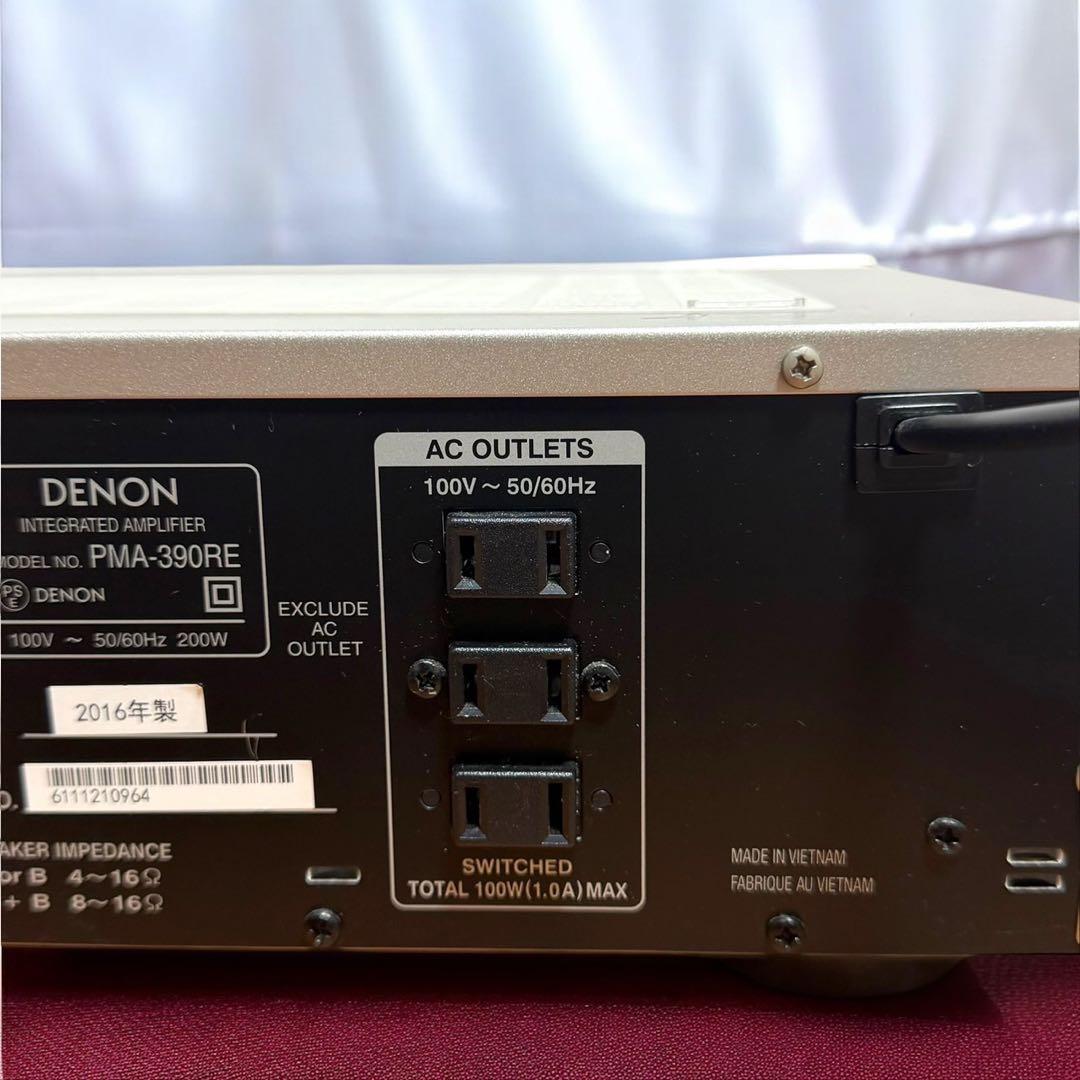 ☆美品 デノン PMA-390RE SP プレミアムシルバー プリメインアンプ