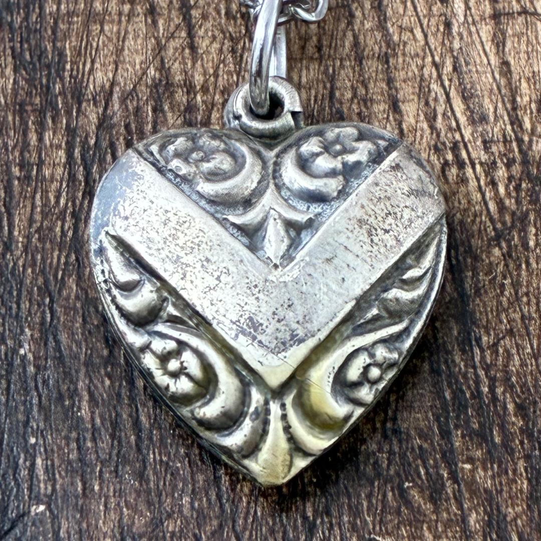 スウィートハートジュエリーVictory 花 シルバー ヴィンテージ ネックレス