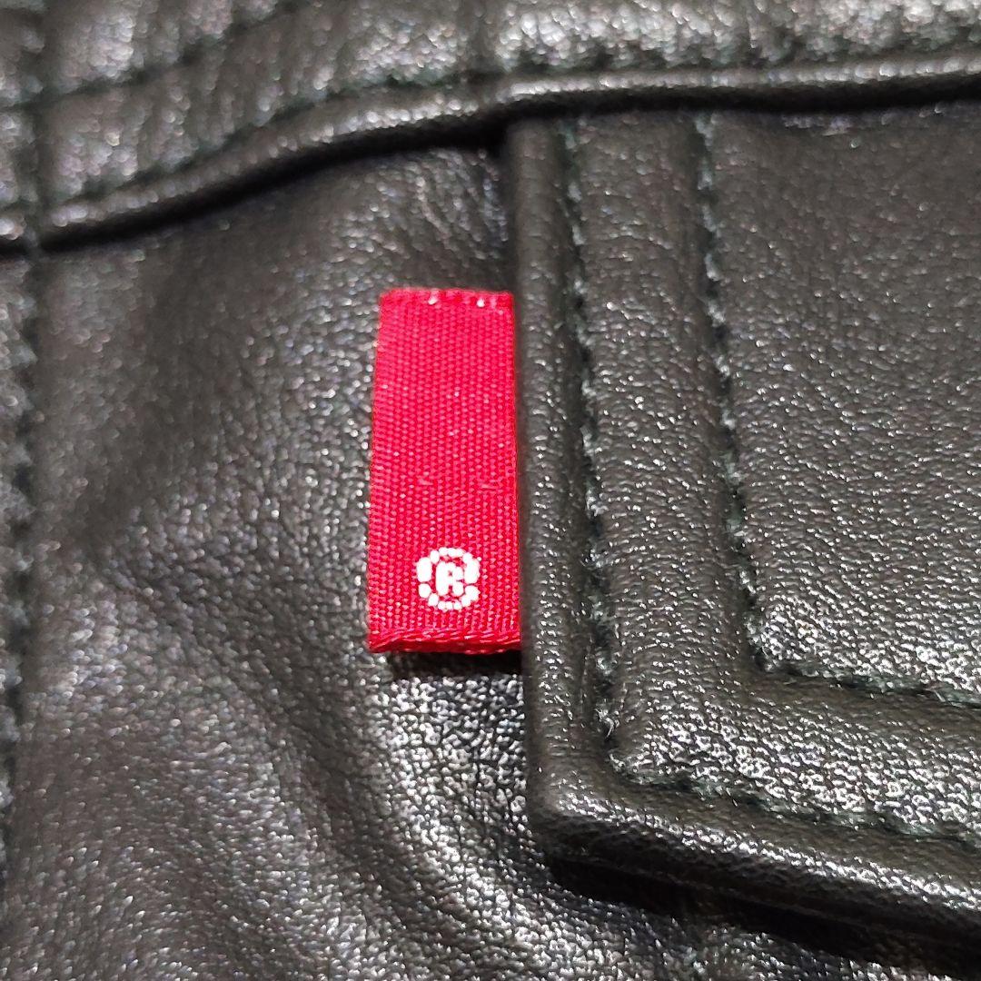 希少®️タブ‼️未使用級 リーバイスプレミアム　レザートラッカージャケット