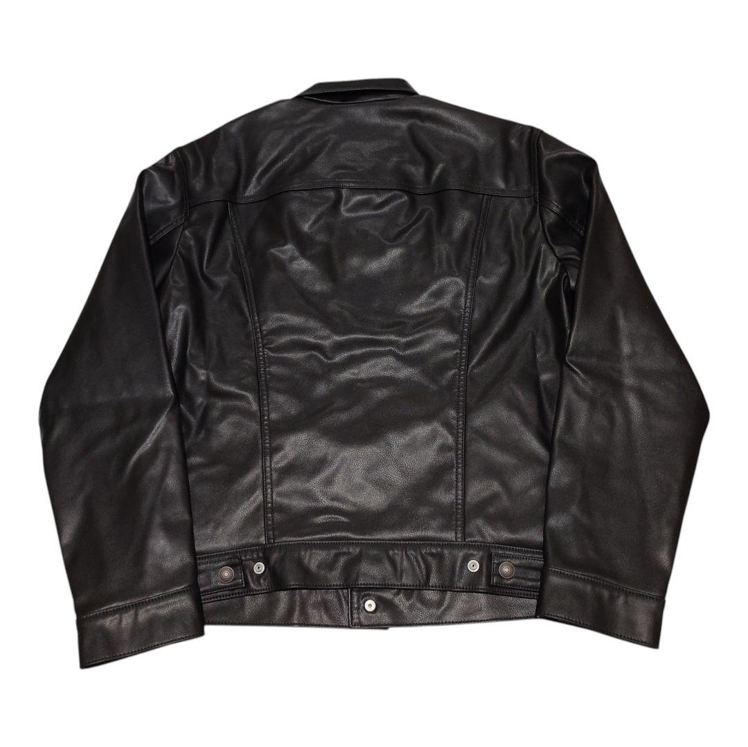 希少®️タブ‼️未使用級 リーバイスプレミアム　レザートラッカージャケット