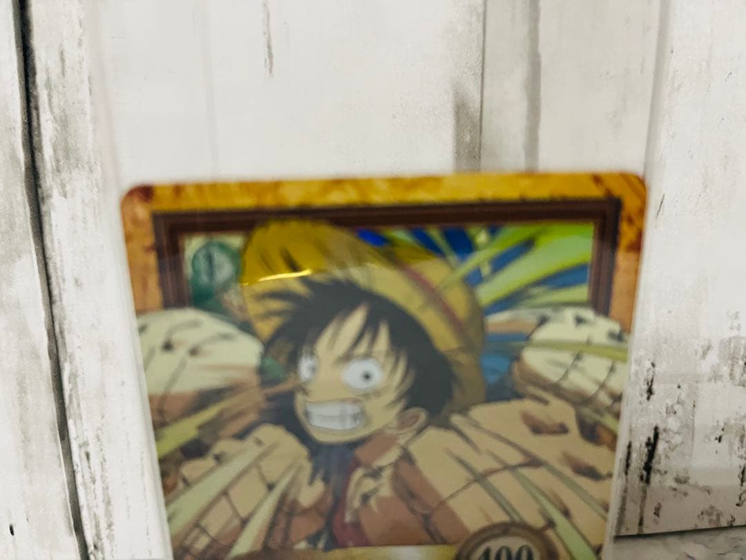 美品 ルフィ ゴムゴムの銃乱打 C35 ワンピースカードダスハイパーバトル