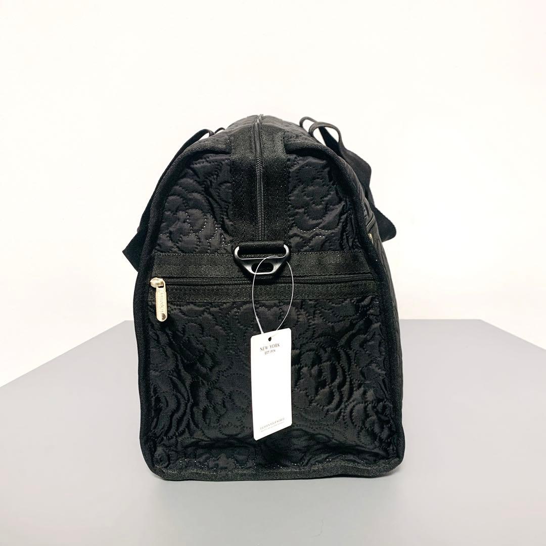 ✨新品タグ付 LeSportsac 2wayボストンバッグ ブラック LG