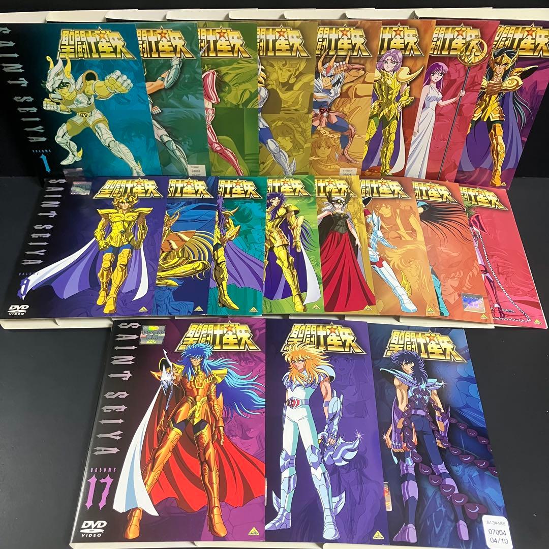 聖闘士星矢 レンタルDVD アニメ 全巻完結セット