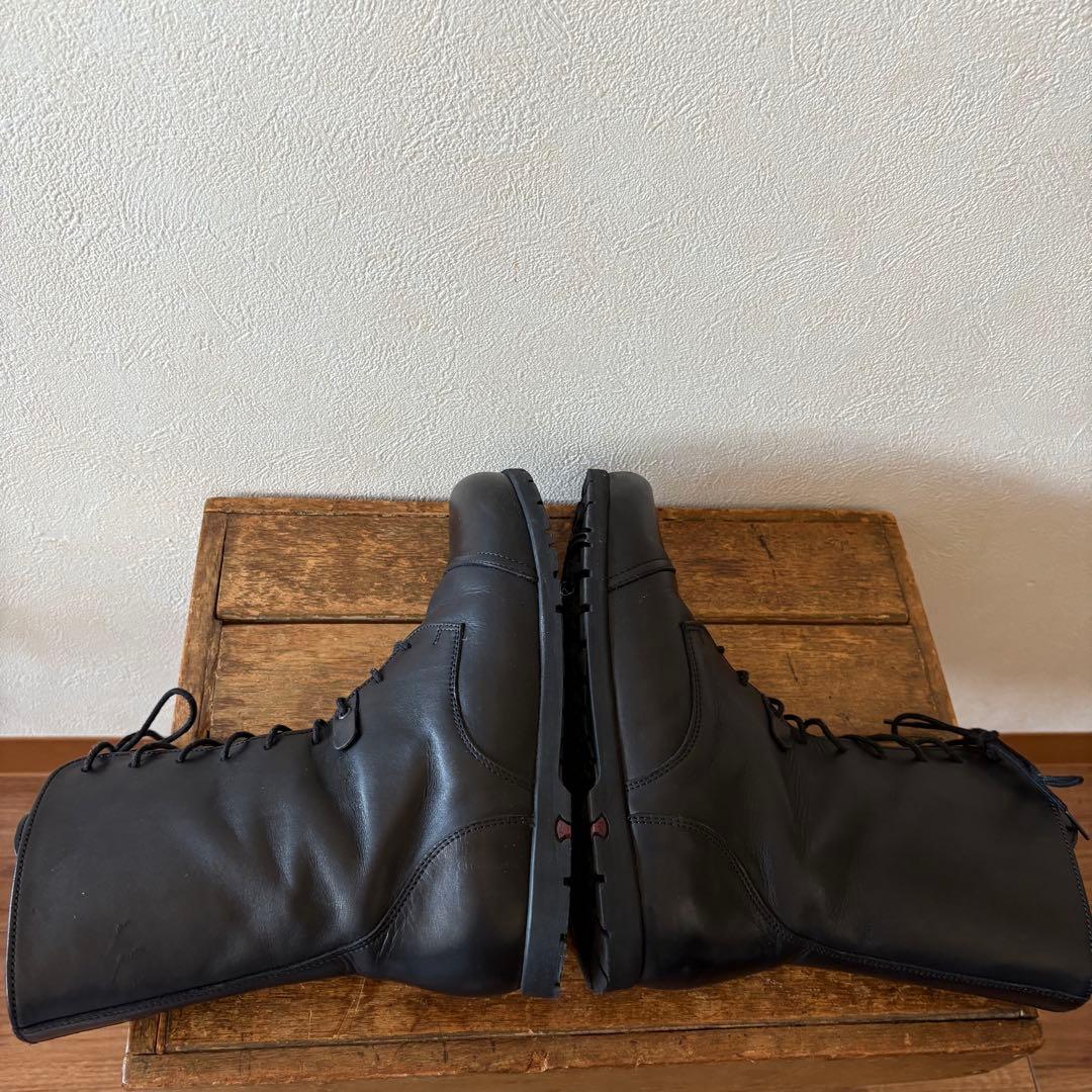 美品　ビルケンストック　フットプリンツ　レースアップサイドジップ　ブーツ38