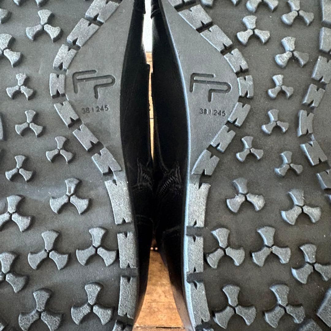 美品　ビルケンストック　フットプリンツ　レースアップサイドジップ　ブーツ38