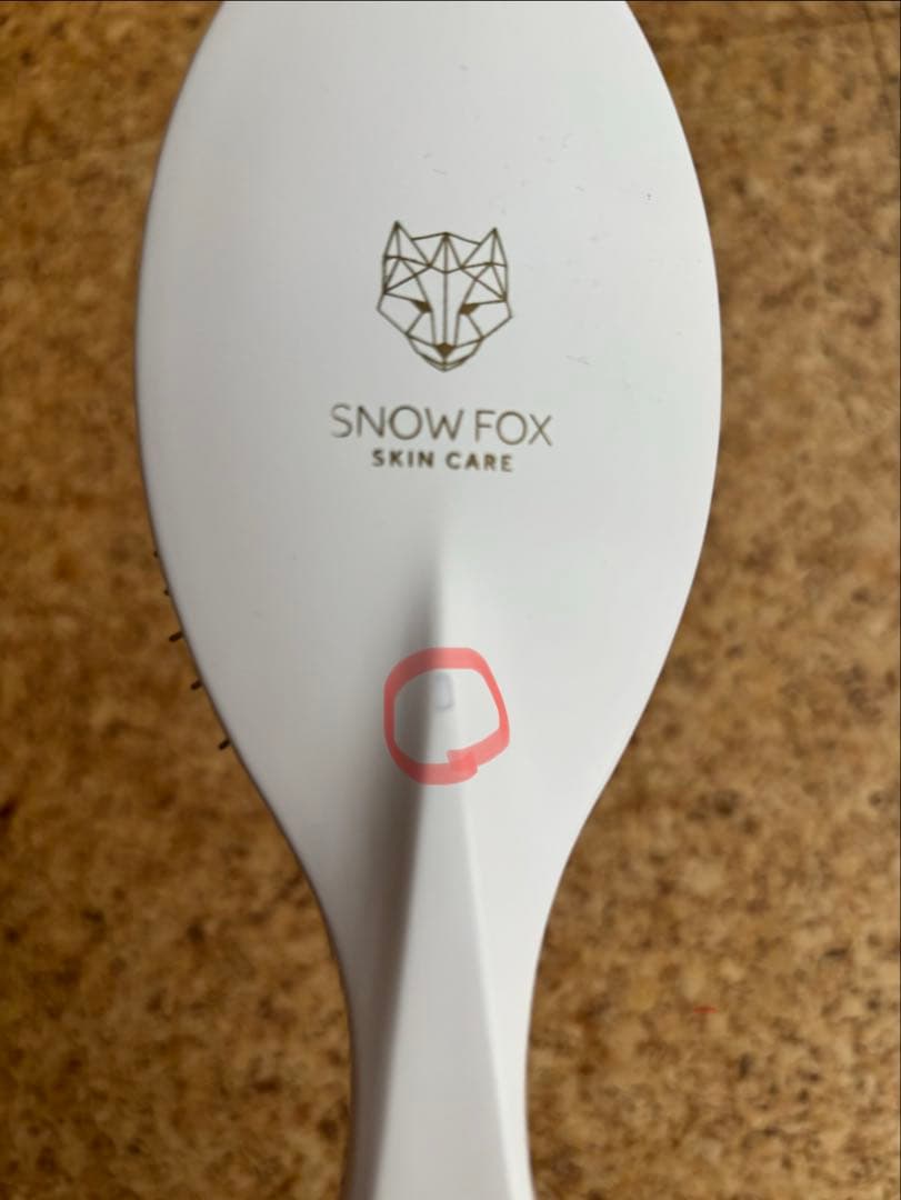  FOX ヘアブラシ　袋付き