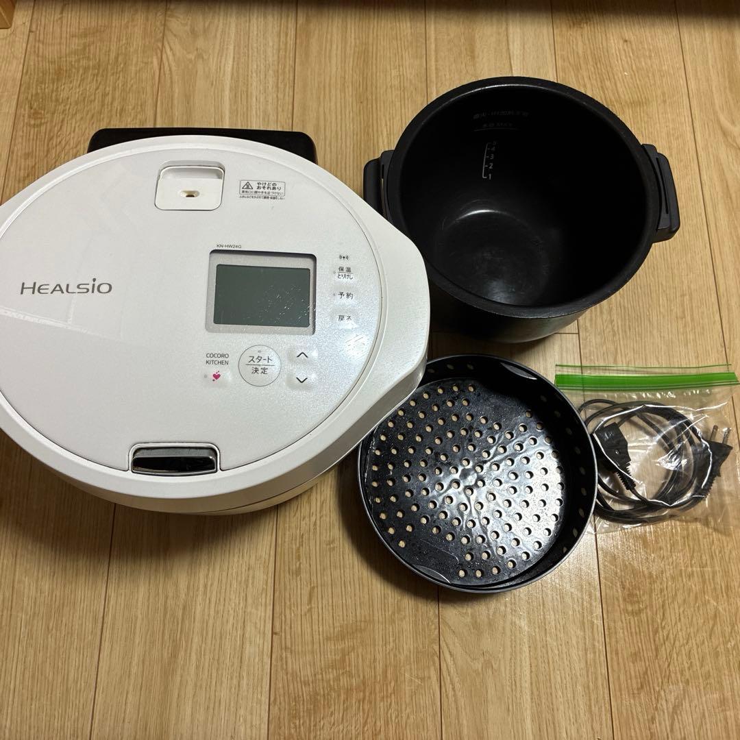 ヘルシオ　ホットクック　電気圧力鍋 ホワイト2.4