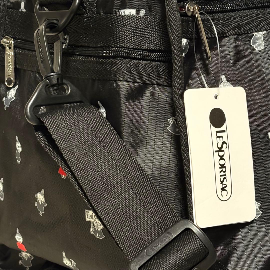 レスポートサック　ムーミン　リトルミイ　ラージボストンバッグ　キャリーオンバッグ