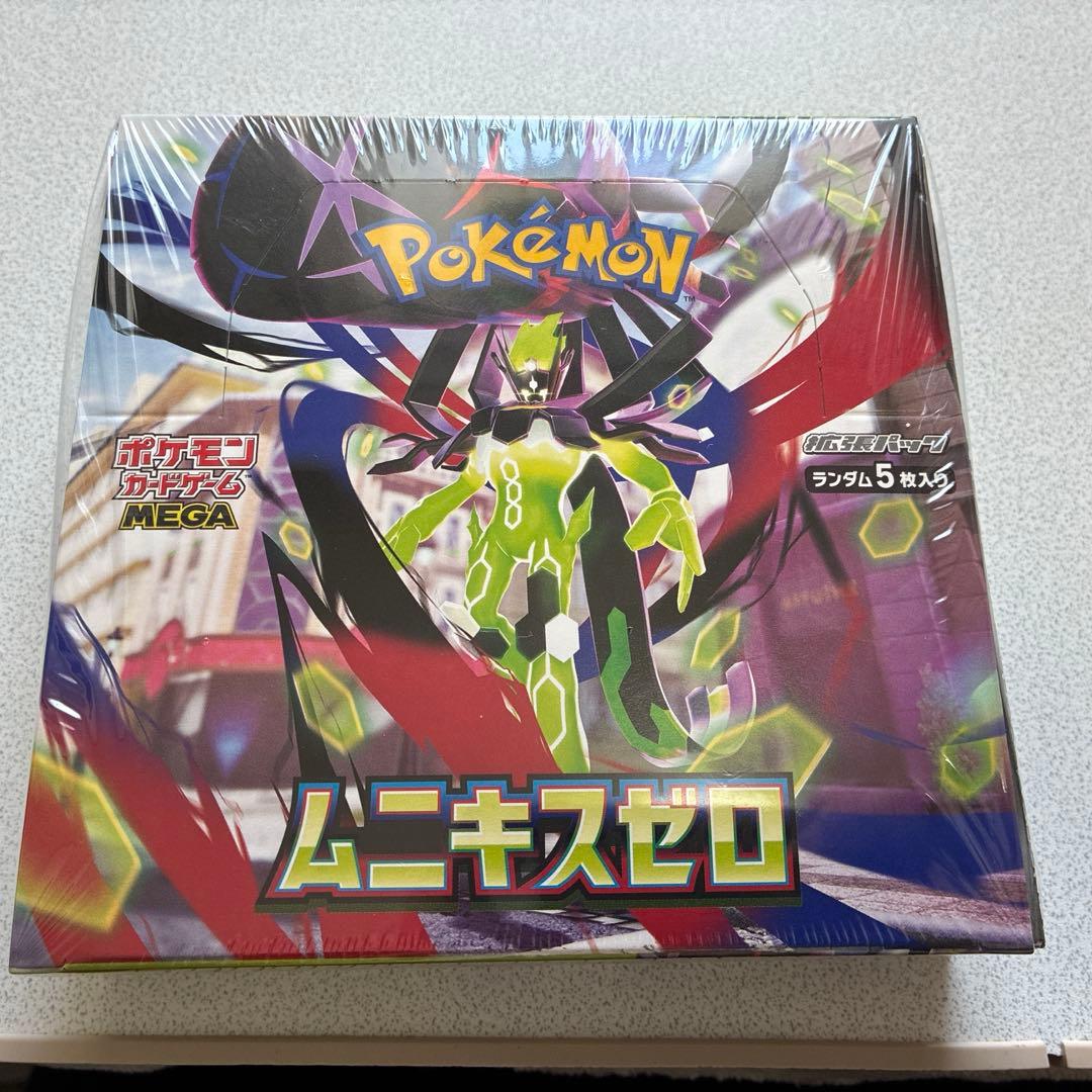 ポケモンカードゲーム●ムニキスゼロ ボックス●未開封●シュリンク付き