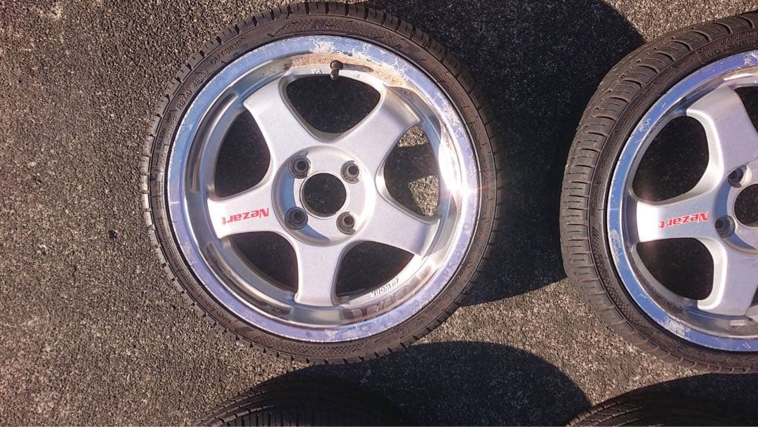 work NEZERT 15インチ アルミホイールタイヤセット マイスター系？