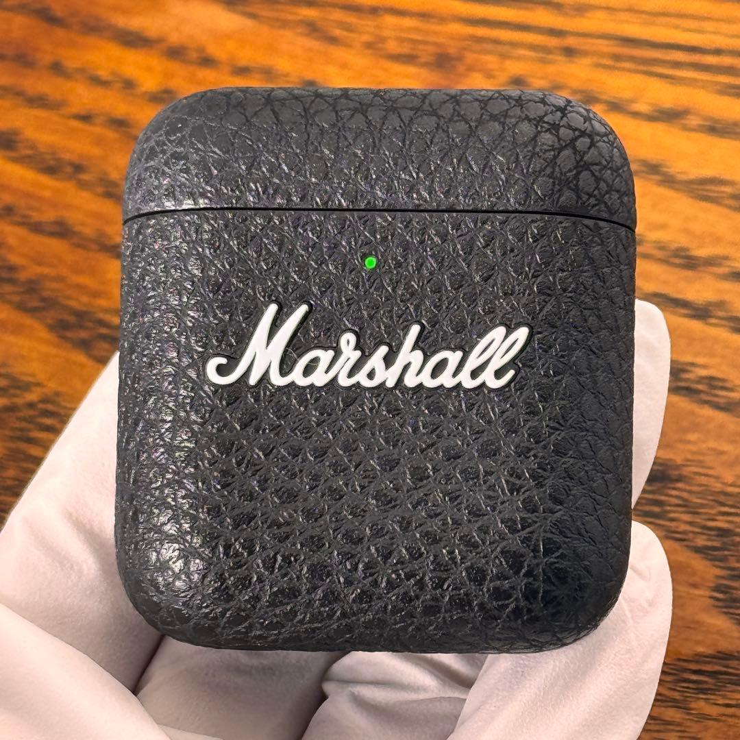 Marshall MINOR IV 完全ワイヤレスイヤホン ブラック【美品】