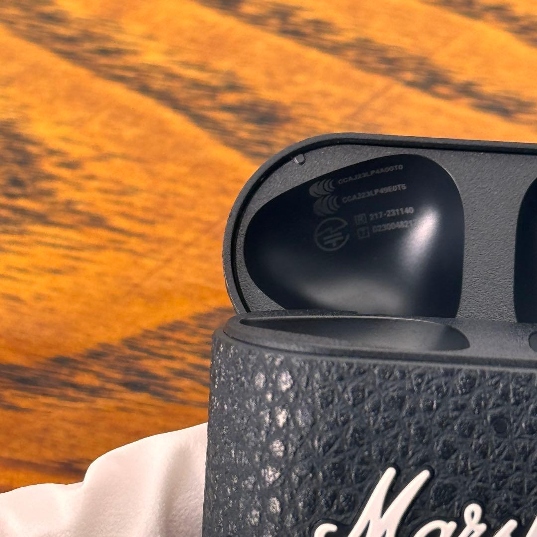Marshall MINOR IV 完全ワイヤレスイヤホン ブラック【美品】