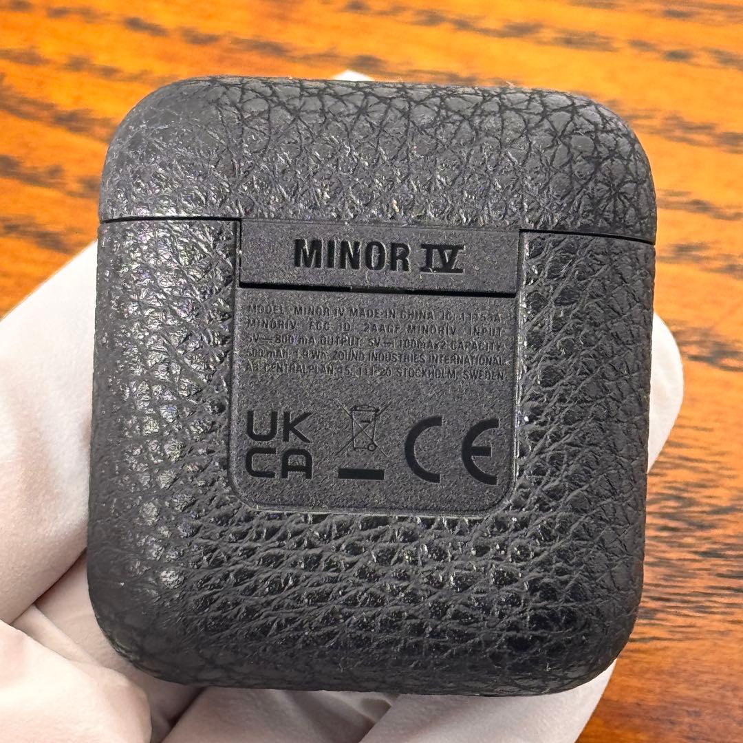 Marshall MINOR IV 完全ワイヤレスイヤホン ブラック【美品】