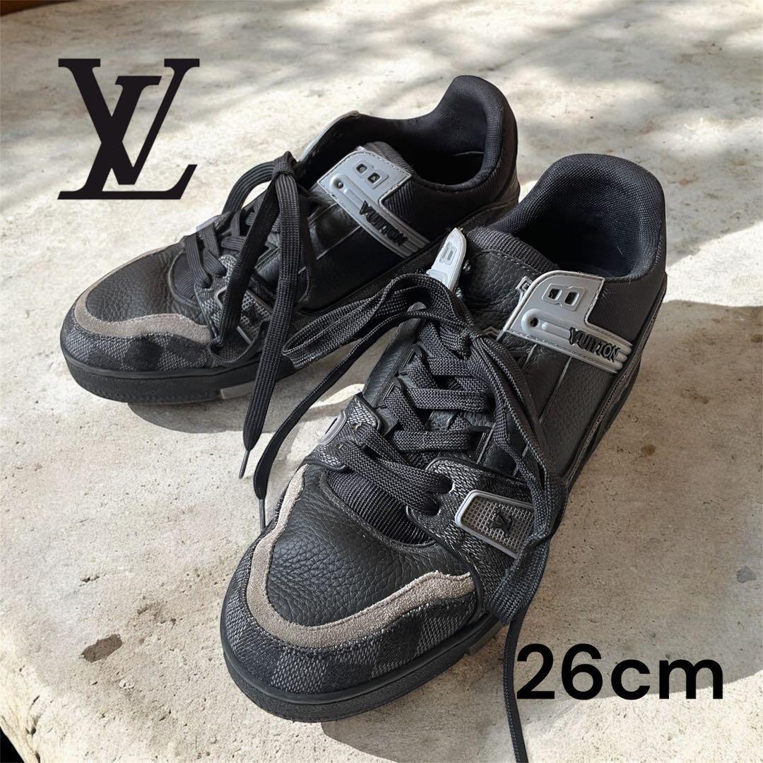 Louis Vuitton スニーカー 26cm ブラック