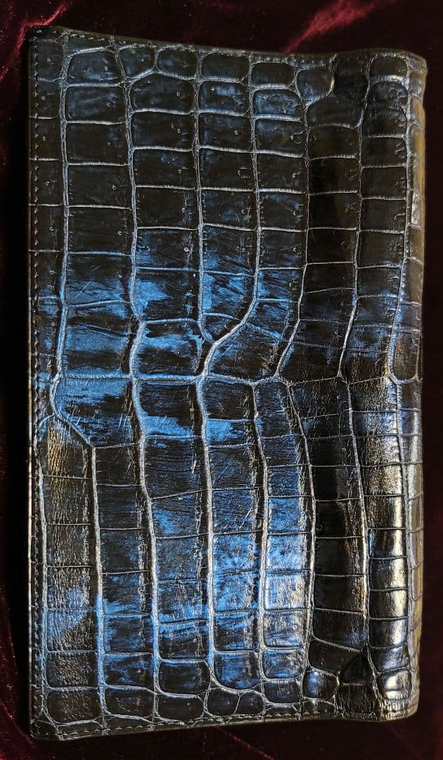 日本製 クロコダイル 無双長財布（切り目） ガウディTOKYOJAPAN