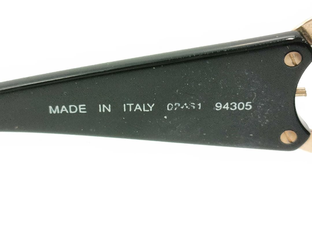 CHANEL ココマーク サングラス 黒×金 グレーレンズ ケース付 94305