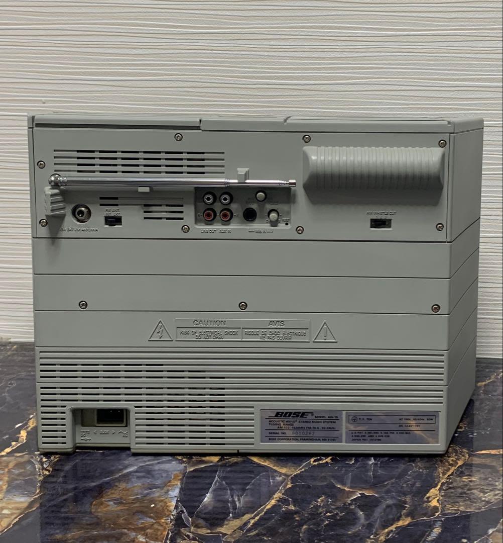 美品ボーズBOSE AW-1D希少な高級モデル・完全動作品CDラジカセ ラジオ