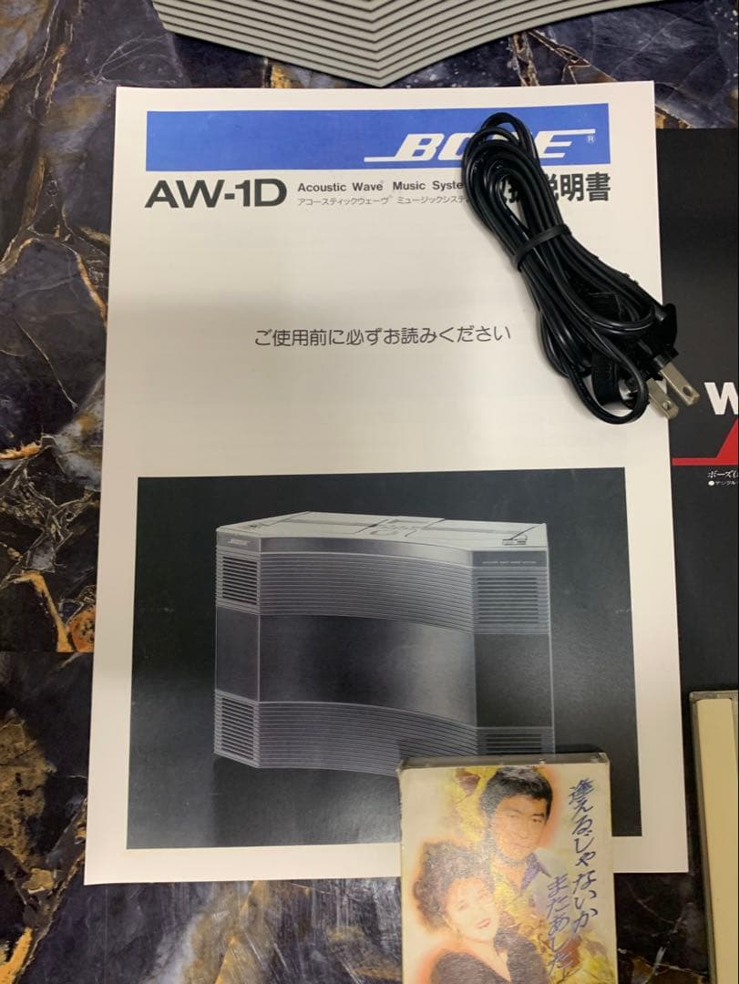 美品ボーズBOSE AW-1D希少な高級モデル・完全動作品CDラジカセ ラジオ