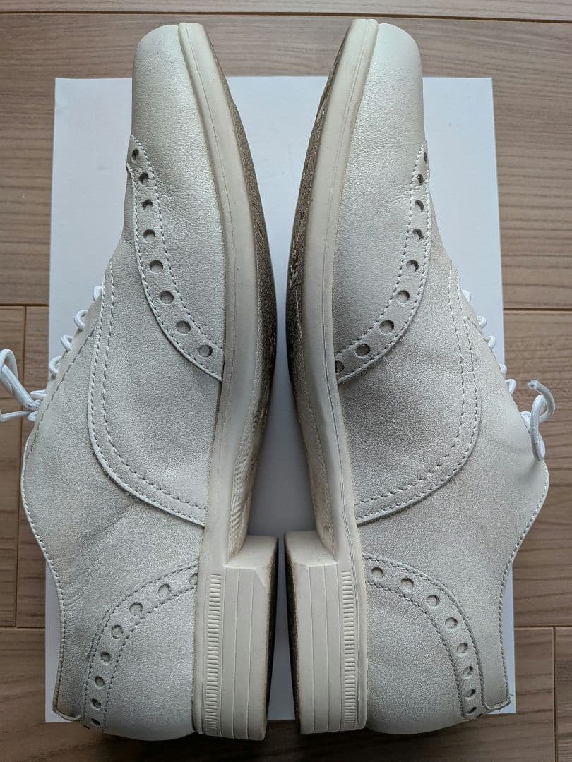 TRAVEL SHOES by chausser ホワイト レースアップ靴37