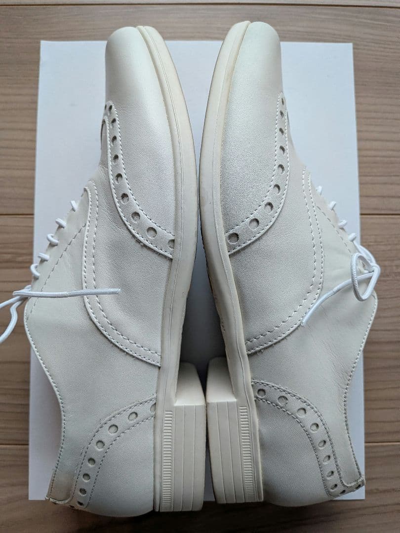 TRAVEL SHOES by chausser ホワイト レースアップ靴37