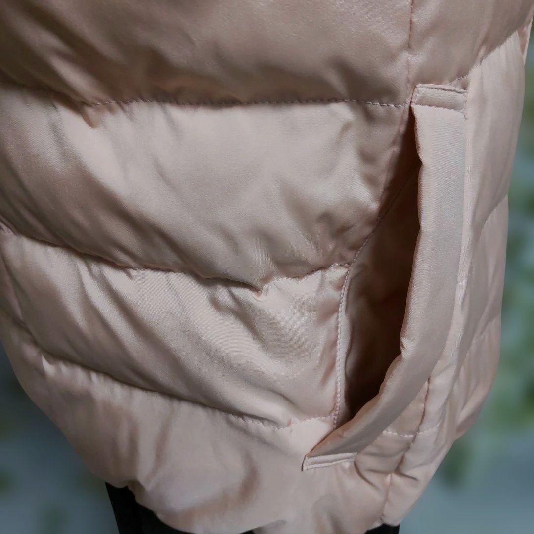 BURBERRY BLUE LABEL❀ライトサーモンピンク/チェック ダウンJ