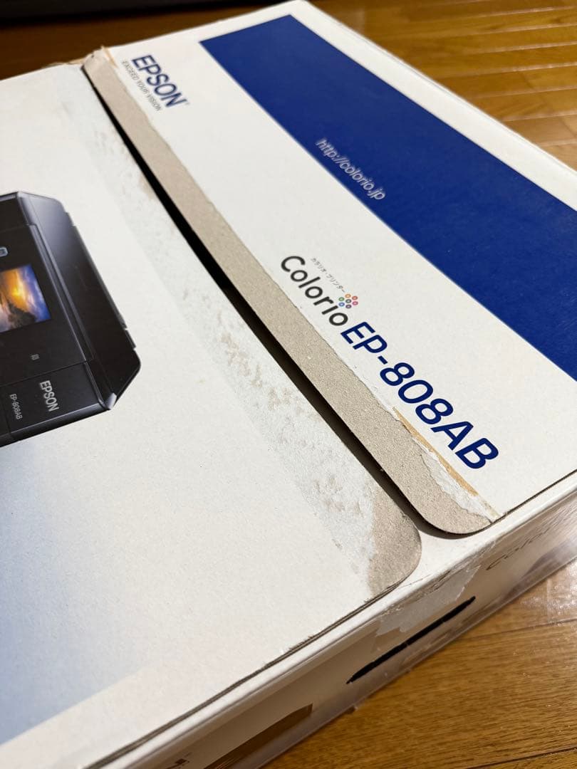 【訳アリ】Colorio EP808AB インクジェットプリンター 本体