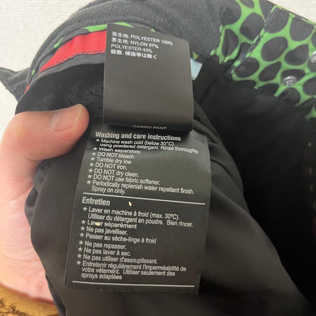 【超美品】BURTON バートン　スノーボード　パンツ　ウェア　ドット柄　m