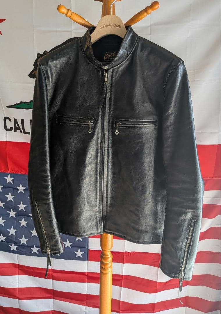 ザリアルマッコイズ ライダース Buco J-100 黒芯 38　極美品