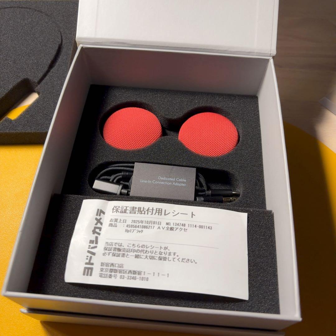 km5 Hp1 ヘッドホン ブラック