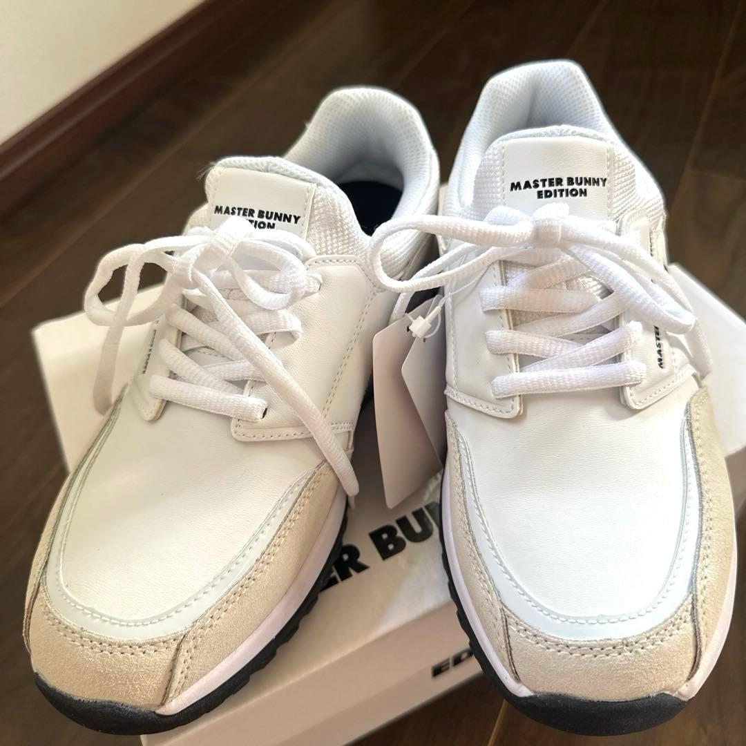 新品ꕤ︎︎マスターバニーエディション エアソールスパイク シューズ　牛革23.5cm