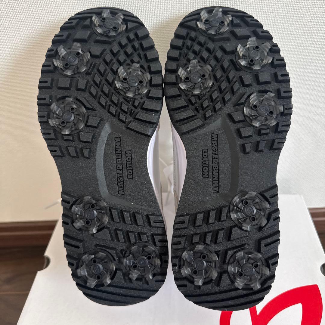 新品ꕤ︎︎マスターバニーエディション エアソールスパイク シューズ　牛革23.5cm