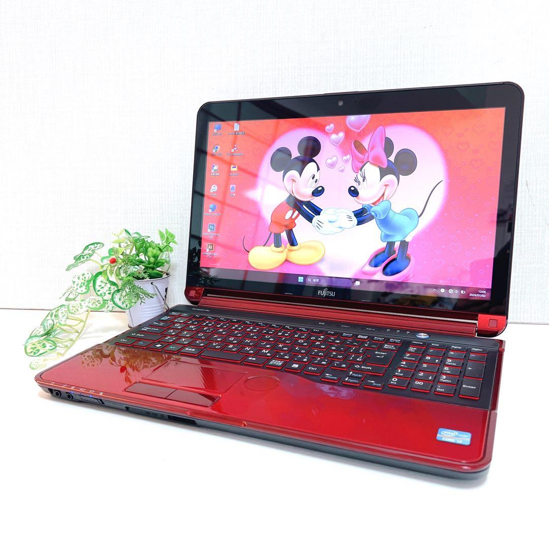 超美品、コアi7、高速SSD、オフィス2021、イラレが使える、wi-fi対応