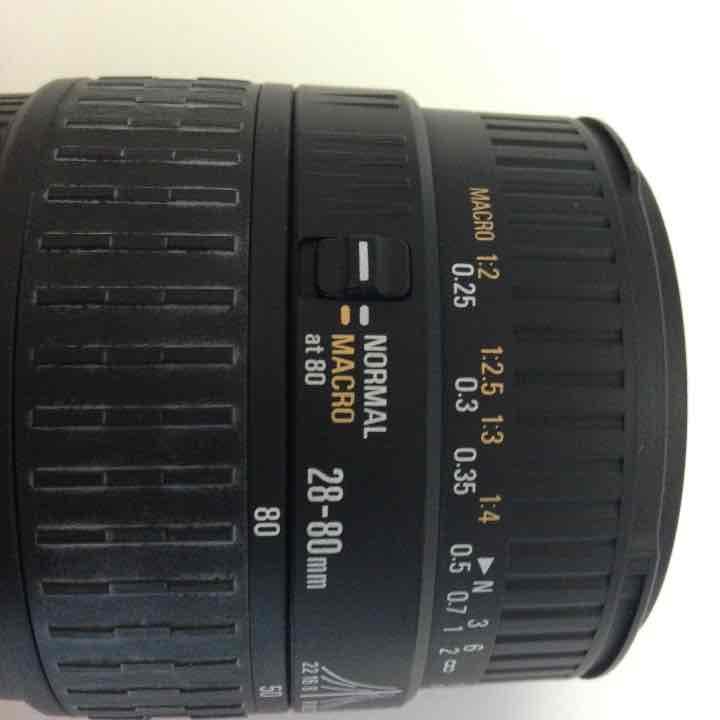 一眼レフレンズ、sigma zoom 28-80