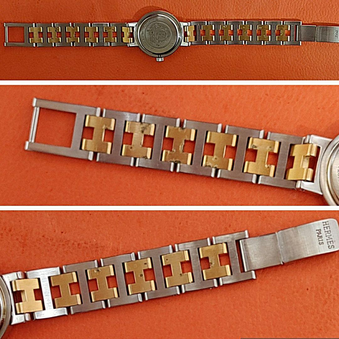 エルメス時計/極極極美品クリッパー/新品回路電池新品仕上げ正常稼働品/レディース