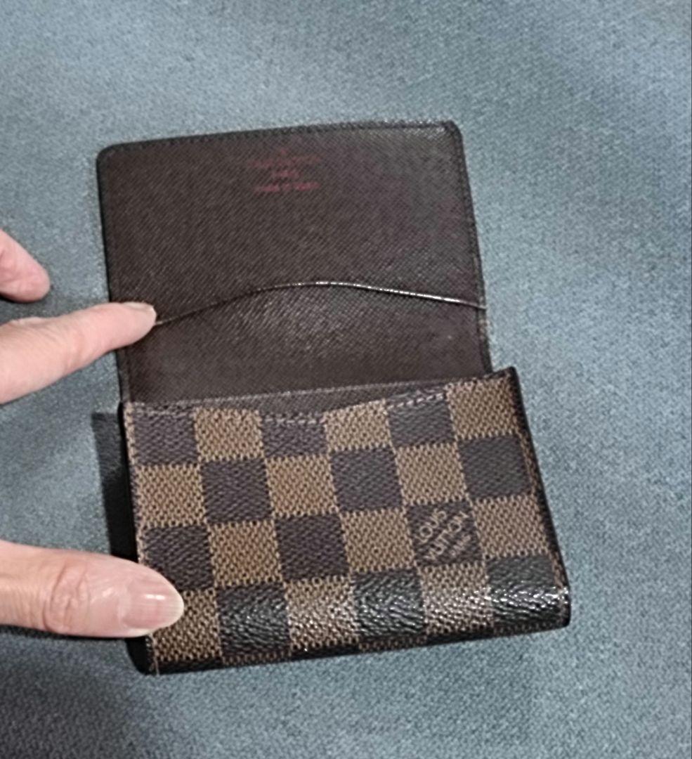 ルイヴィトン　ダミエ　アンヴェロップ・カルト ドゥ ヴィジット　カードケース