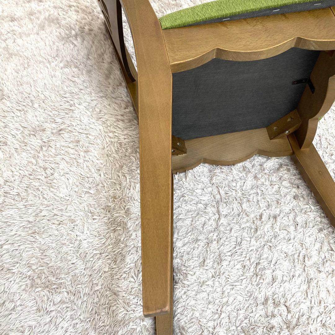 パリの雑貨屋♡F-230 椅子 日本製 木製 天然木 チェアー♡花 フラワー